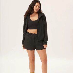 Girlfriend Collective Black Short - girlfriend collective Black Gazelle Short